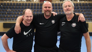 Från vänster Roger Söderlund, Jörgen Karlsson, Kent Bäckström