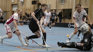 Action i matchen mellan Lund och Malmö