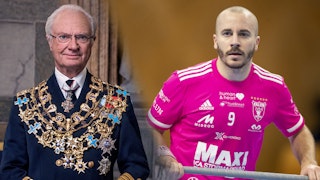 Alexander Galante Carlström får H.M. Konungens medalj för förtjänster om svensk idrott
