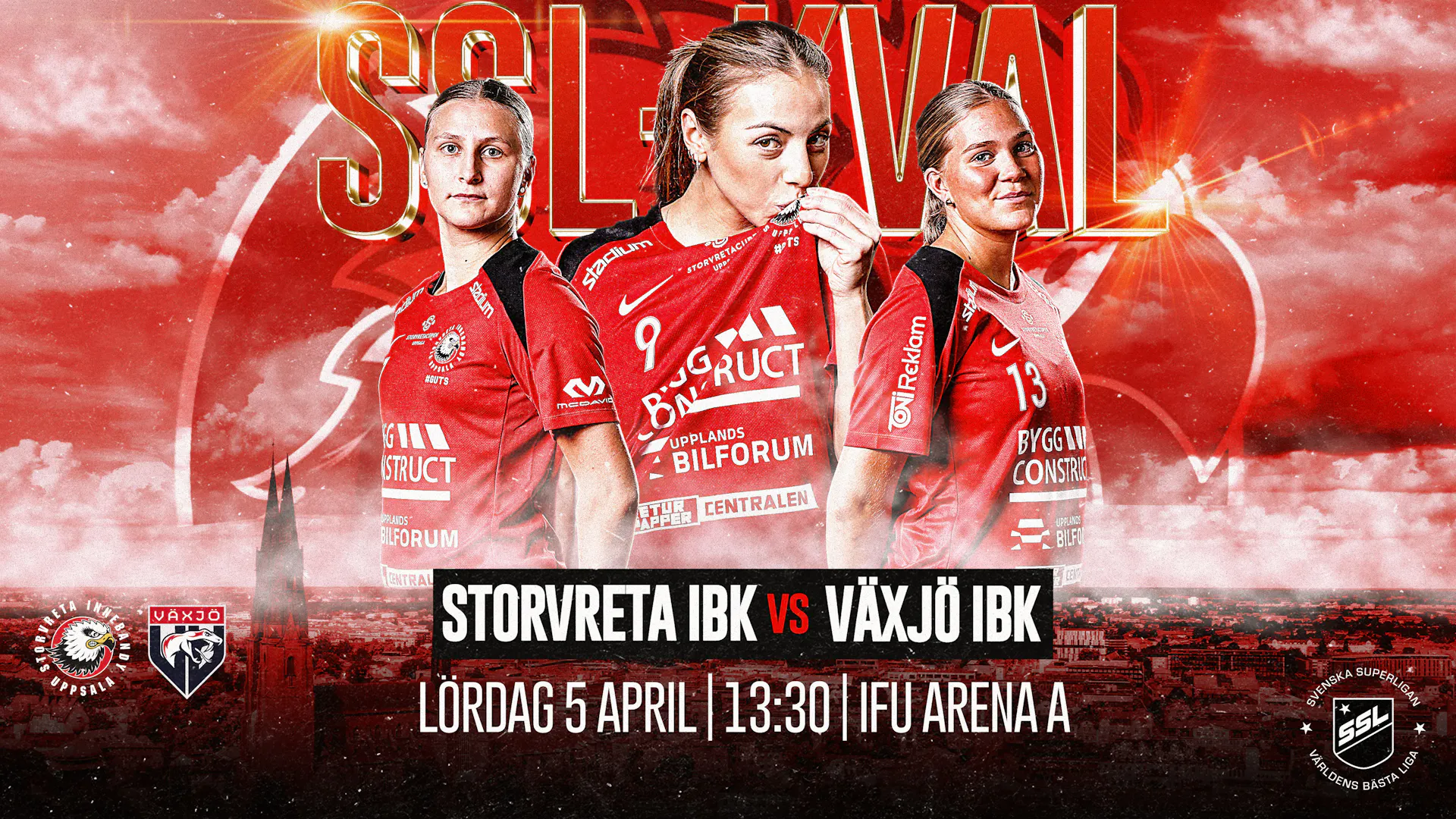 Vi möter Växjö i finalen av SSL-kvalet! | Storvreta